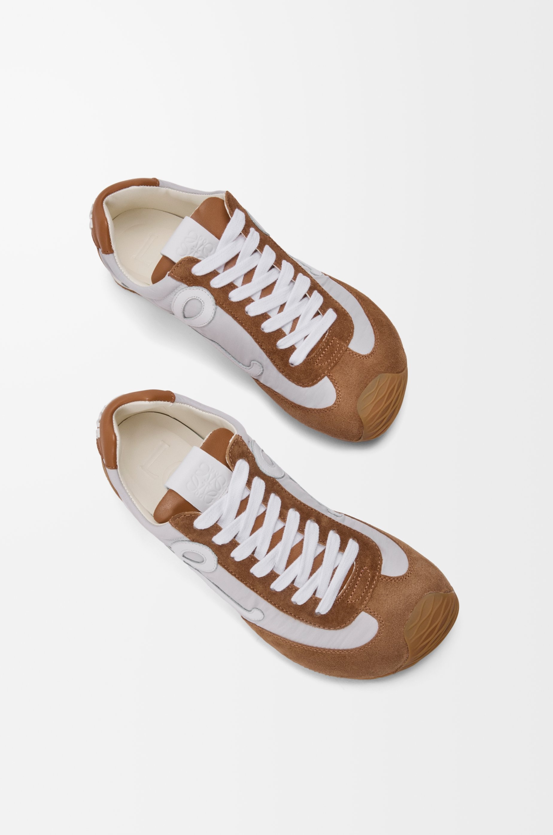 Ballet Runner 2.0 in nylon and calfskin - 4