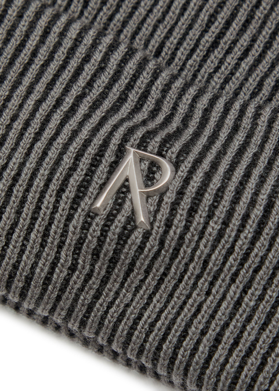 Represent Ribbed Knit Beanie - 3
