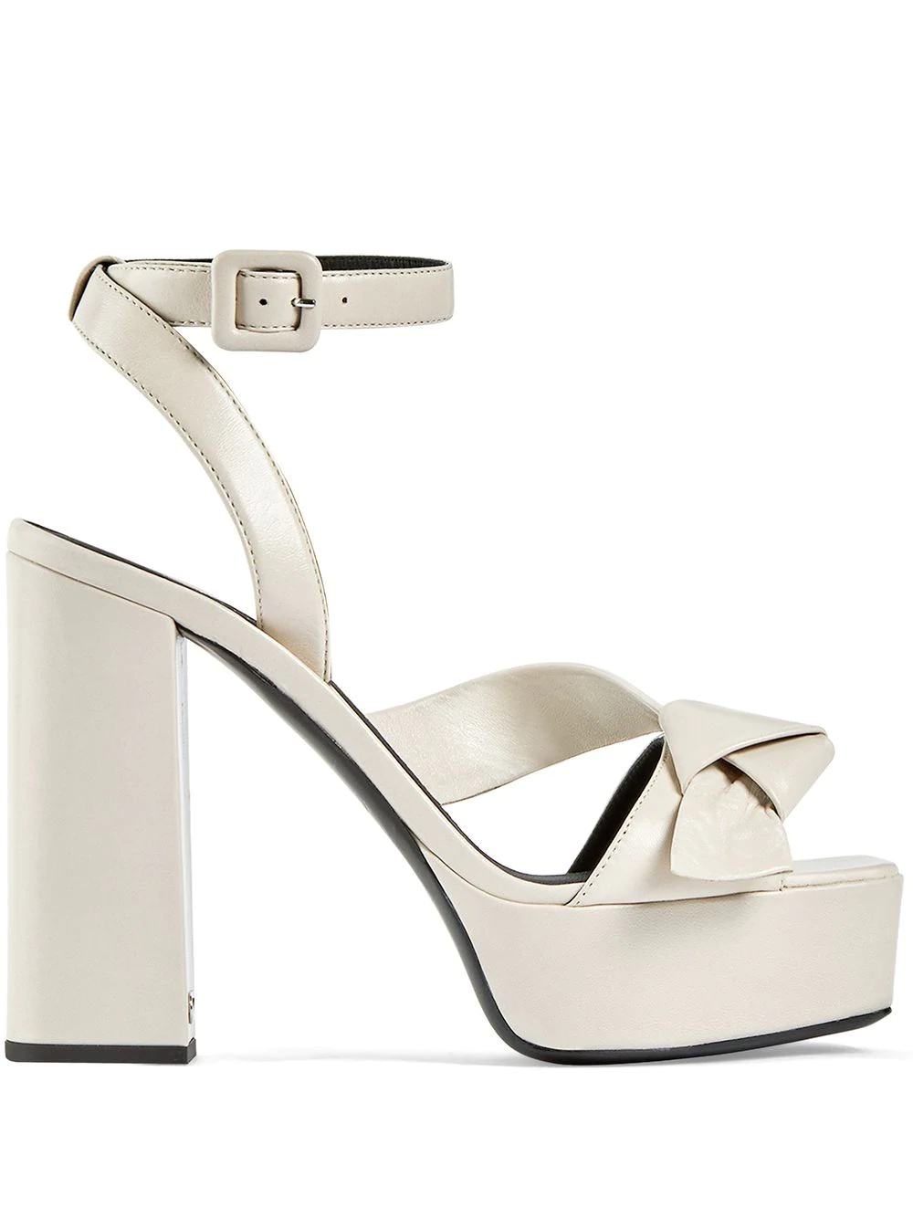 high-heel platform sandals - 1