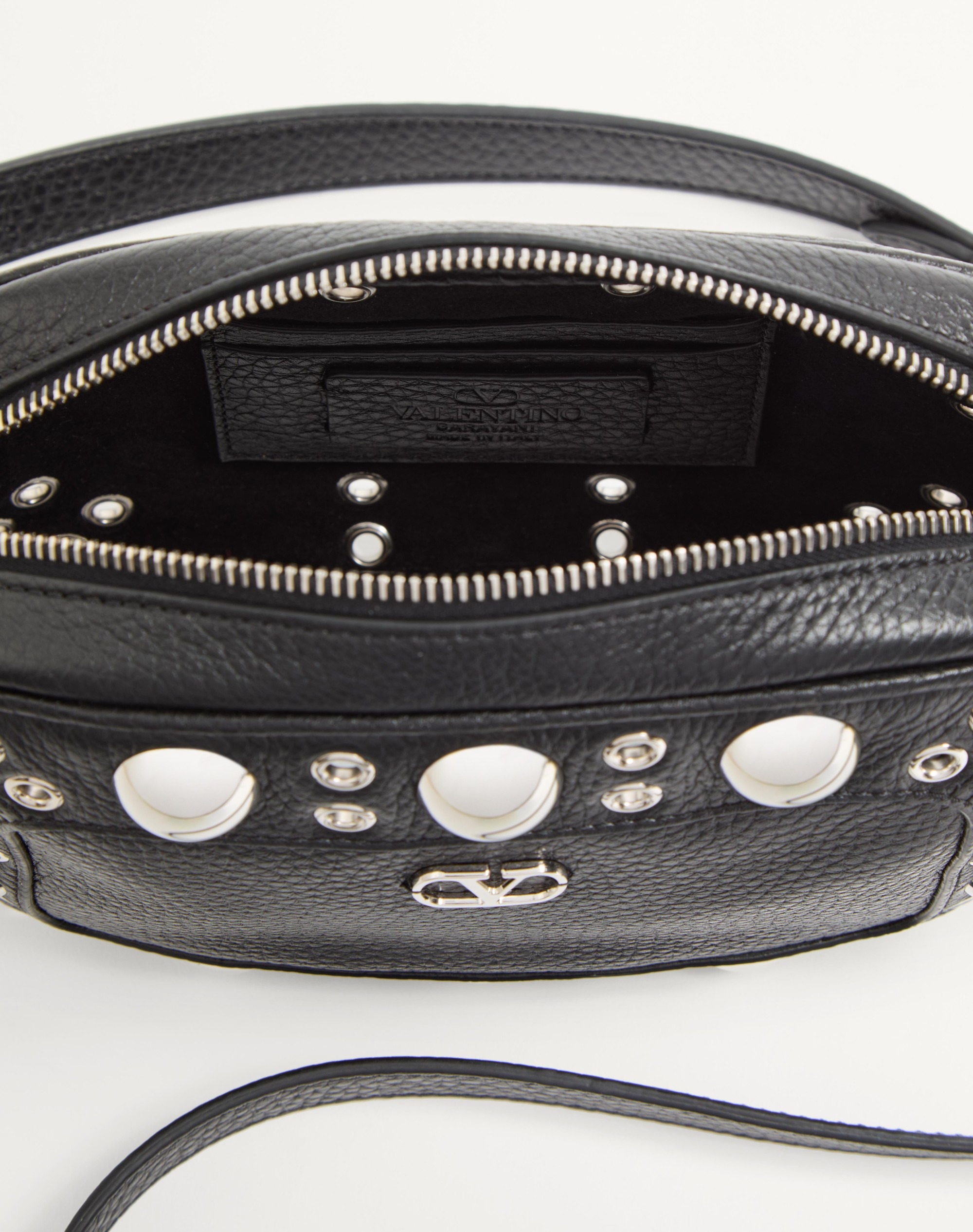 VALENTINO GARAVANI NELLCÔTE CROSSBODY BAG IN GRAINY CALFSKIN - 5