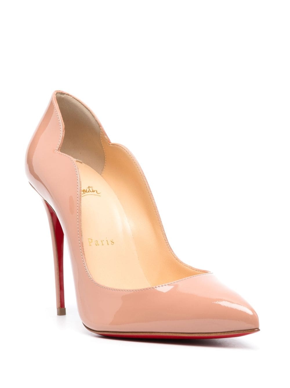 100mm Hot Chick leather pumps - 2