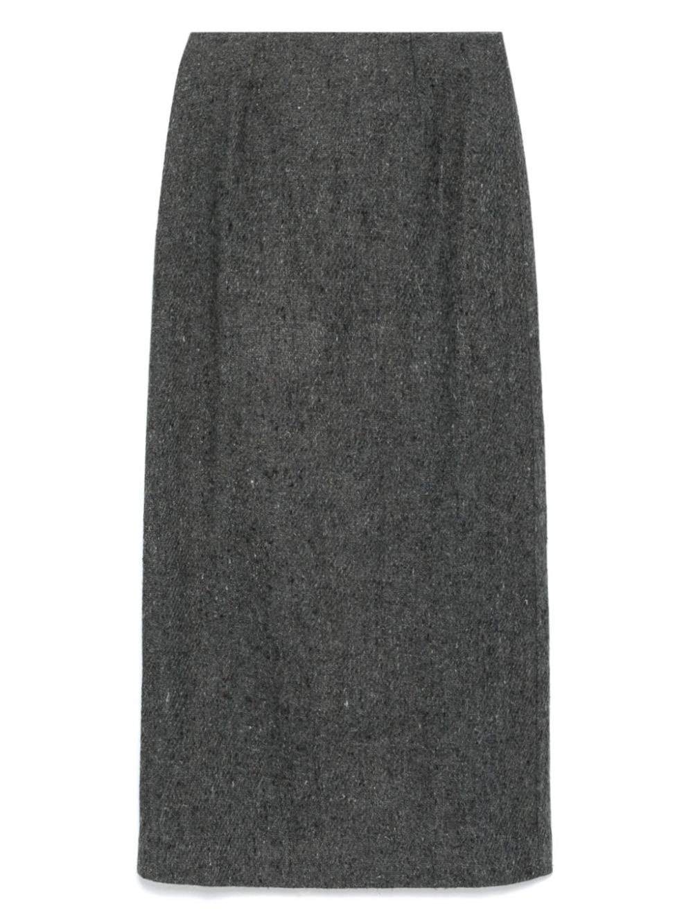 reconstituted military blanket skirt - 2
