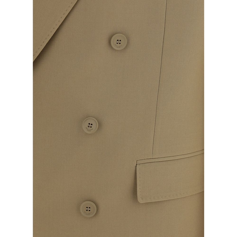 Wool Blazer Jacket - 3