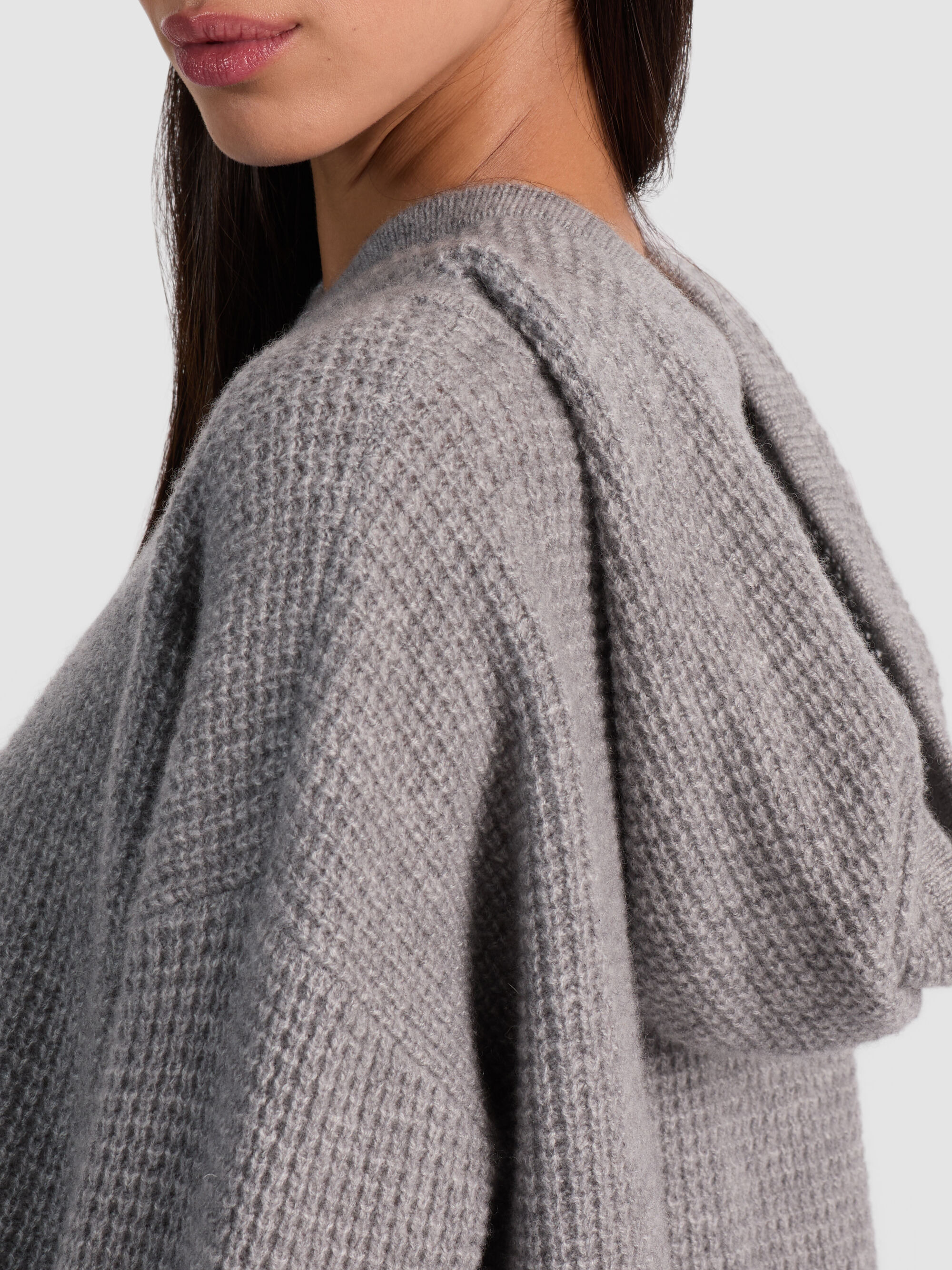 EMMANUELLE CASHMERE HOODIE - 5