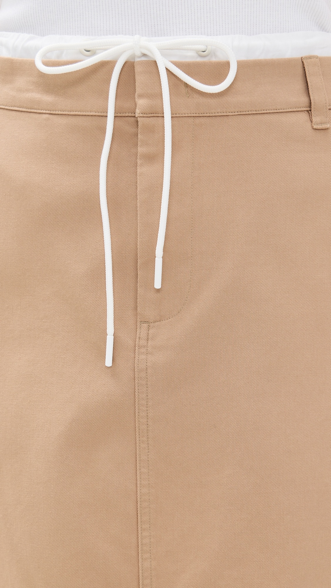 Mid Rise Double Waistband Skirt - 5