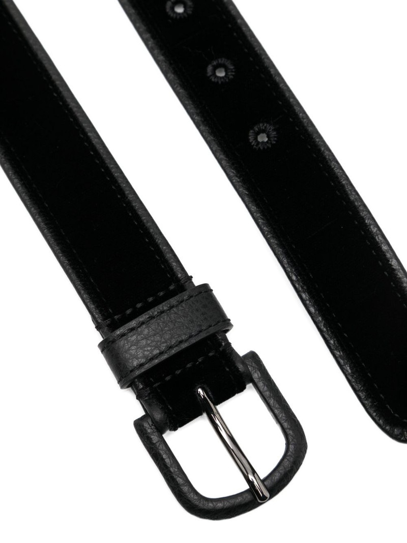 GIORGIO ARMANI velvet belt outlook