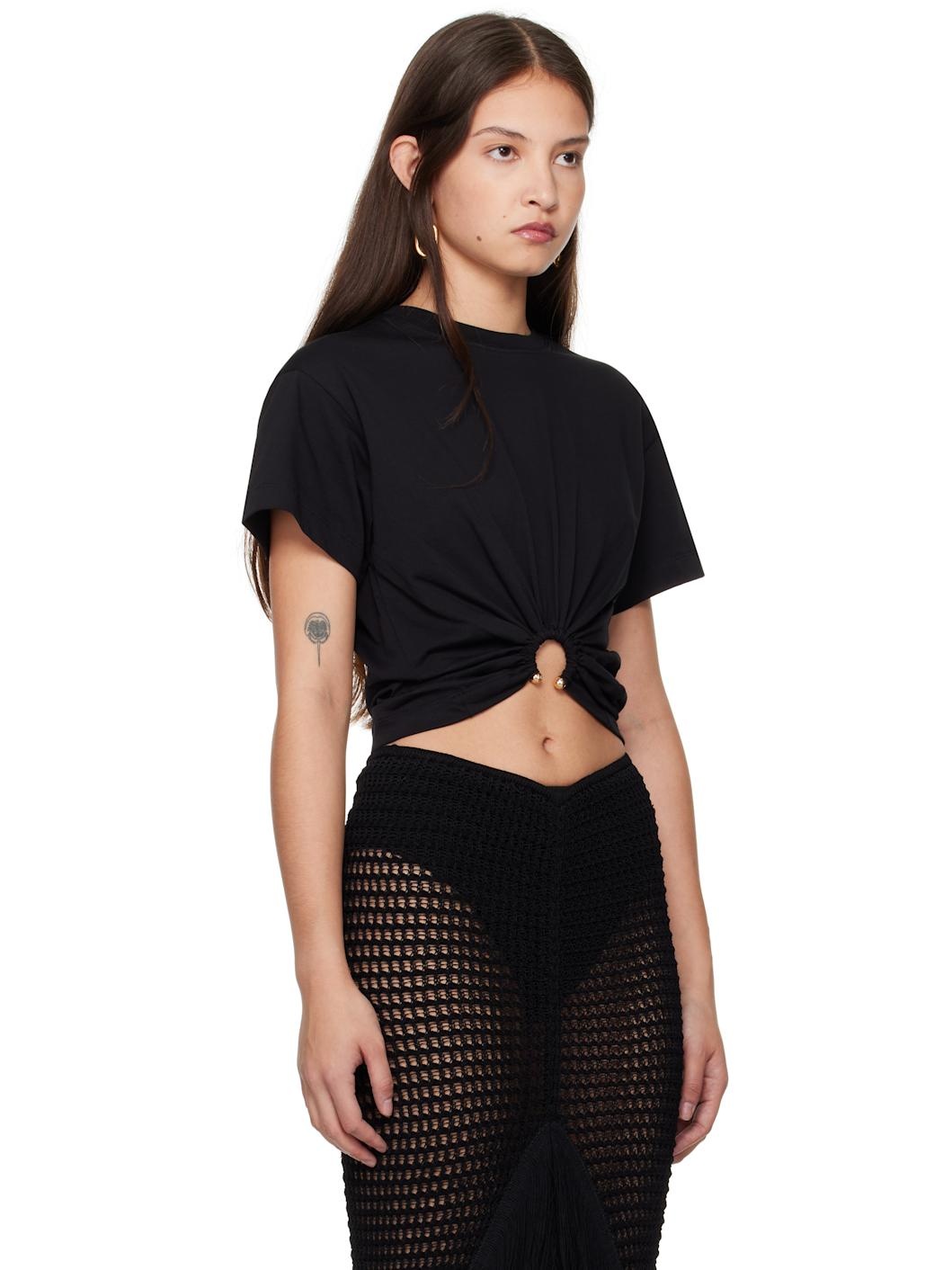 Black Piercing T-shirt - 2