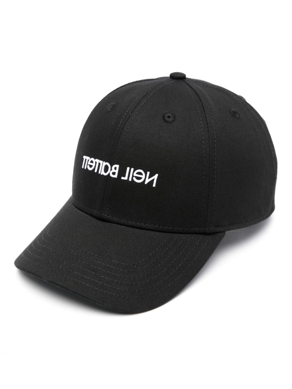logo-embroidered cap - 2