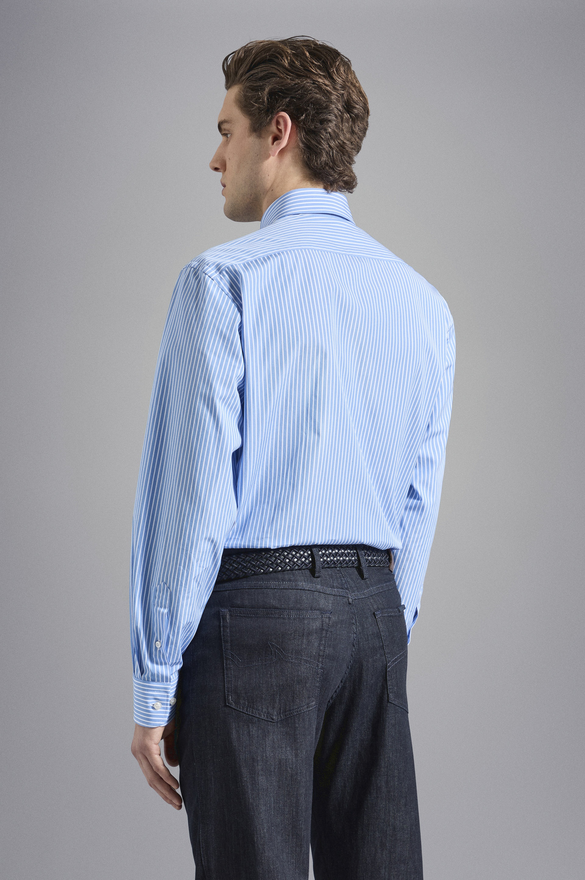STRIPED COTTON SHIRT - 3