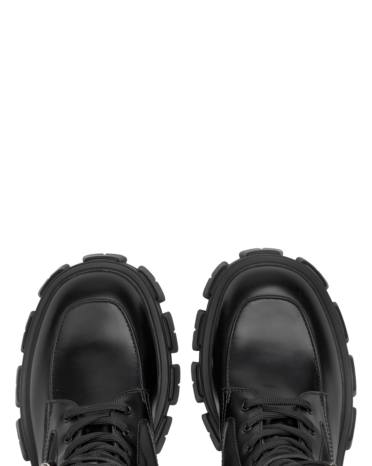 Monolith leather and nylon boots - 4