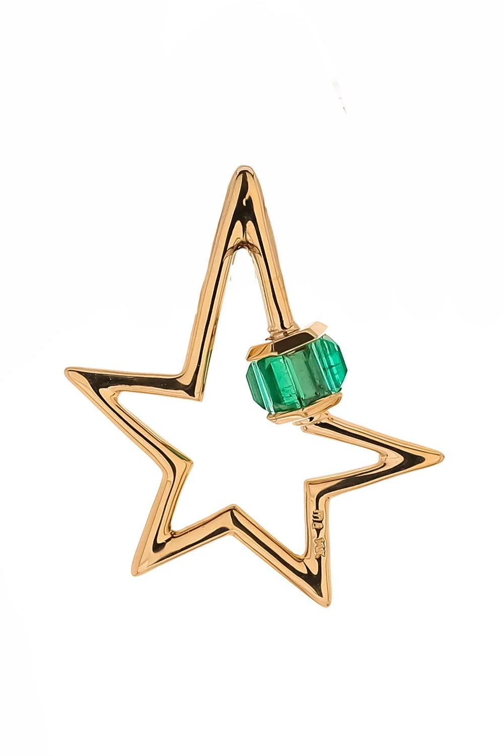 Emerald Total Baguette Star Lock - 1