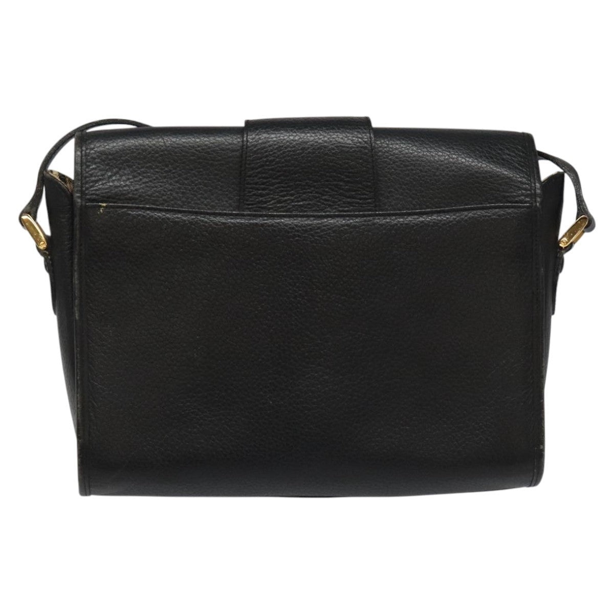 Burberry Shoulder Bag Leather Black - 2