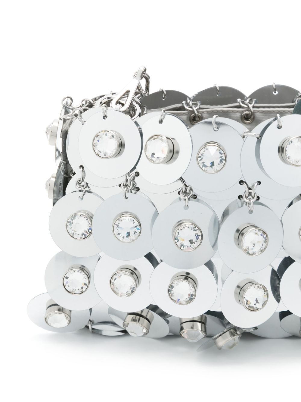 sequinned mini bag - 4