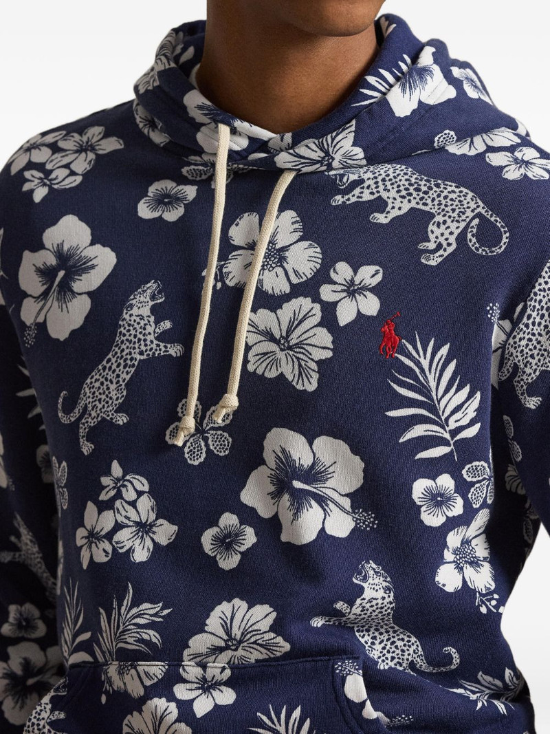 tropical logo hoodie 5