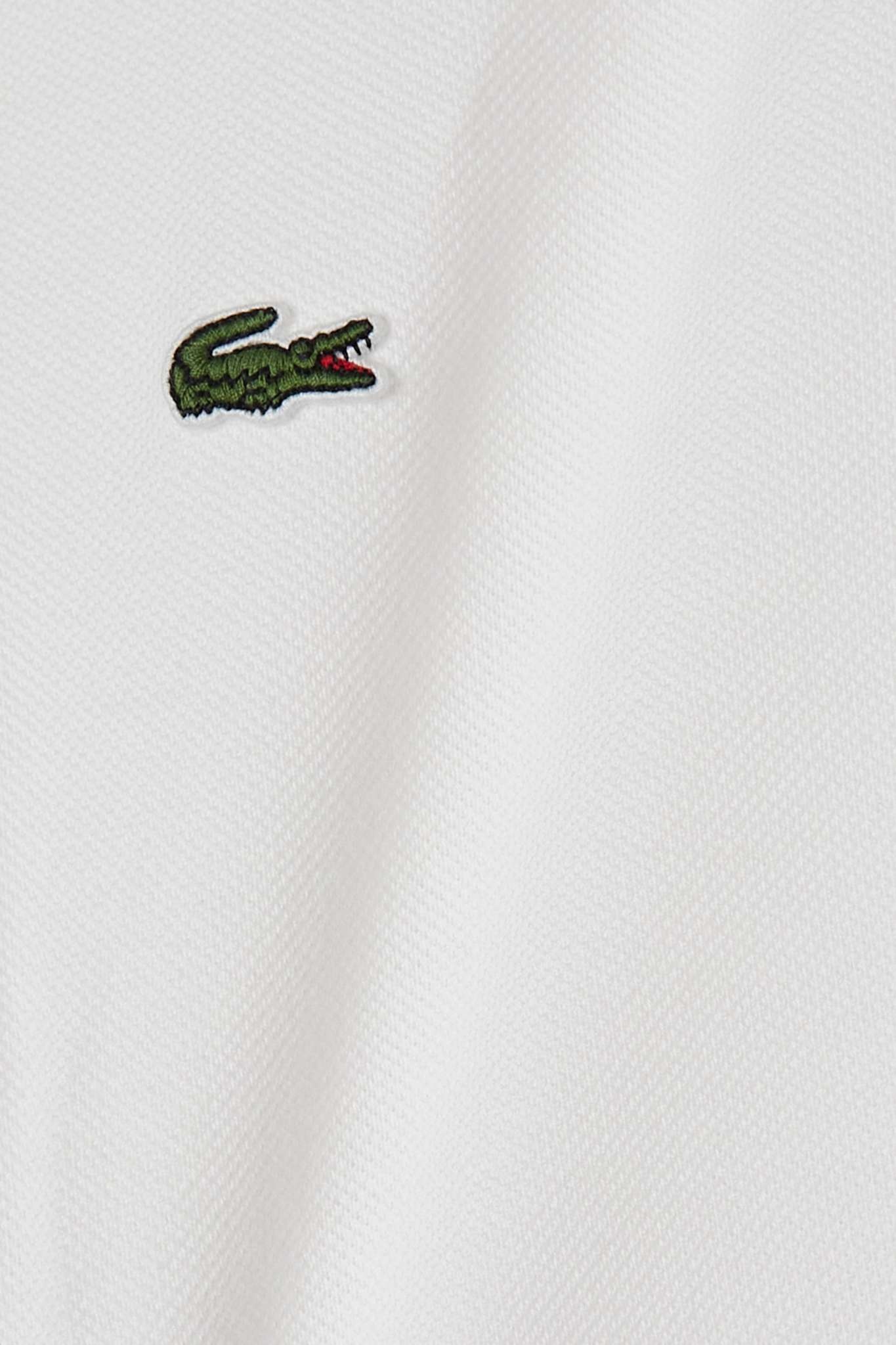 Appliquéd cotton-piqué polo shirt - 7