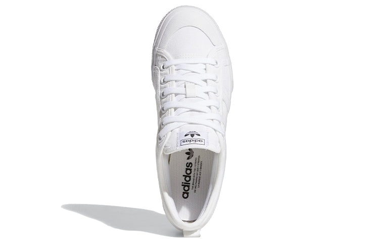 (WMNS) adidas Nizza Platform 'Triple White' FV5322 - 5