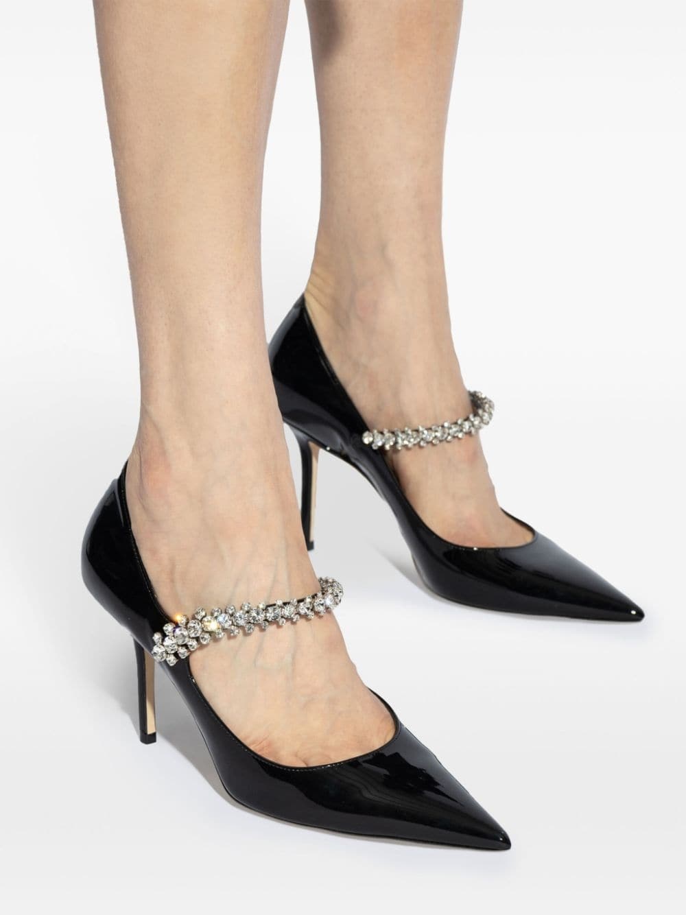 Bing 85mm leather pumps - 5