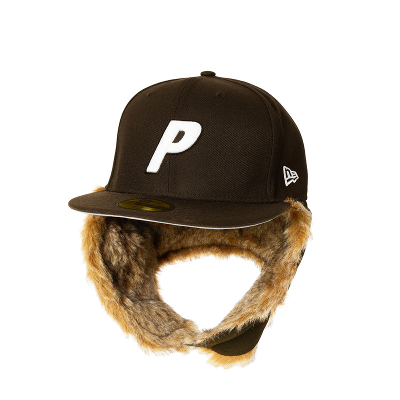 PALACE PALACE NEW ERA MASK DOGEAR 59FIFTY BROWN outlook