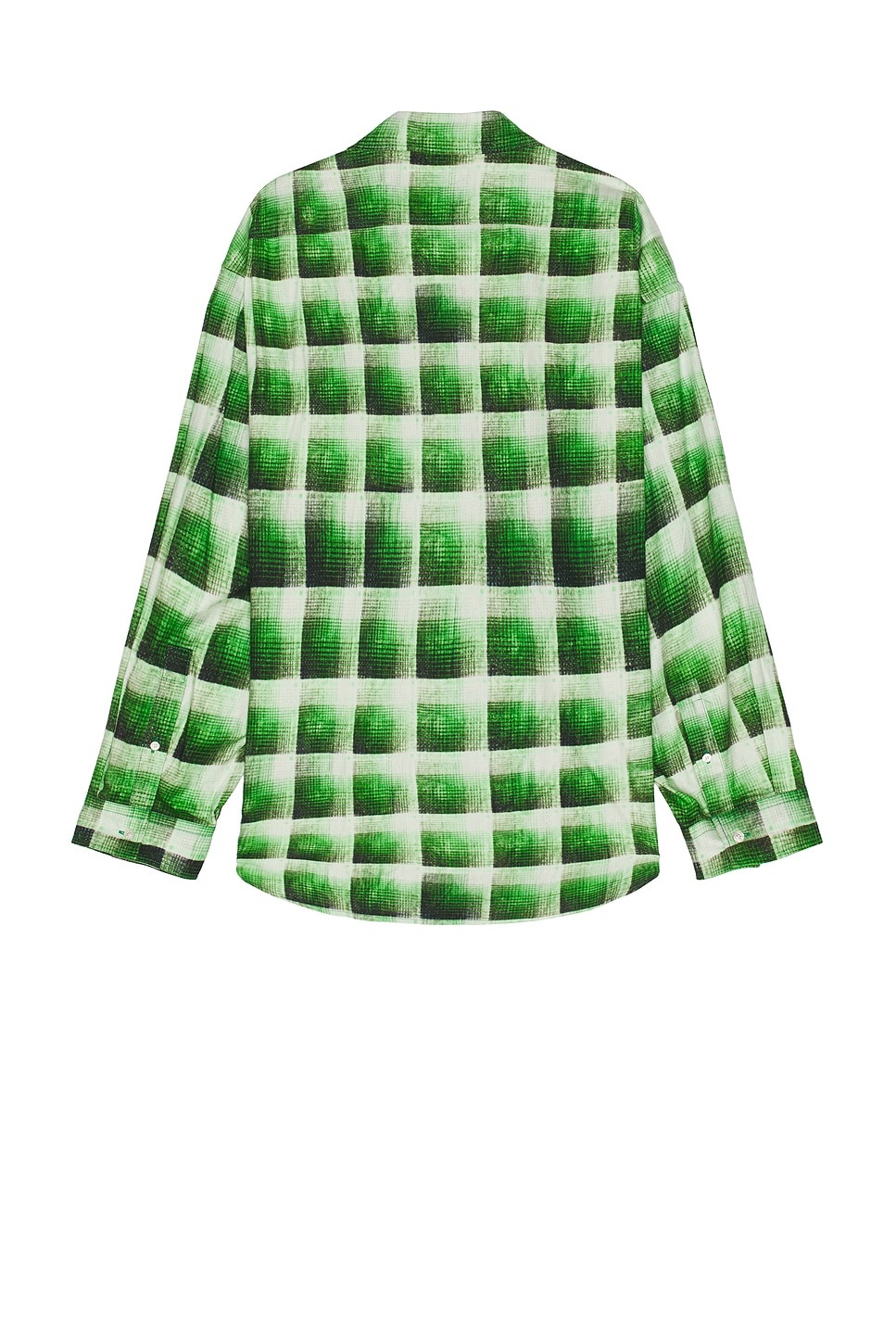Printed Flannel Check Shirt - 2