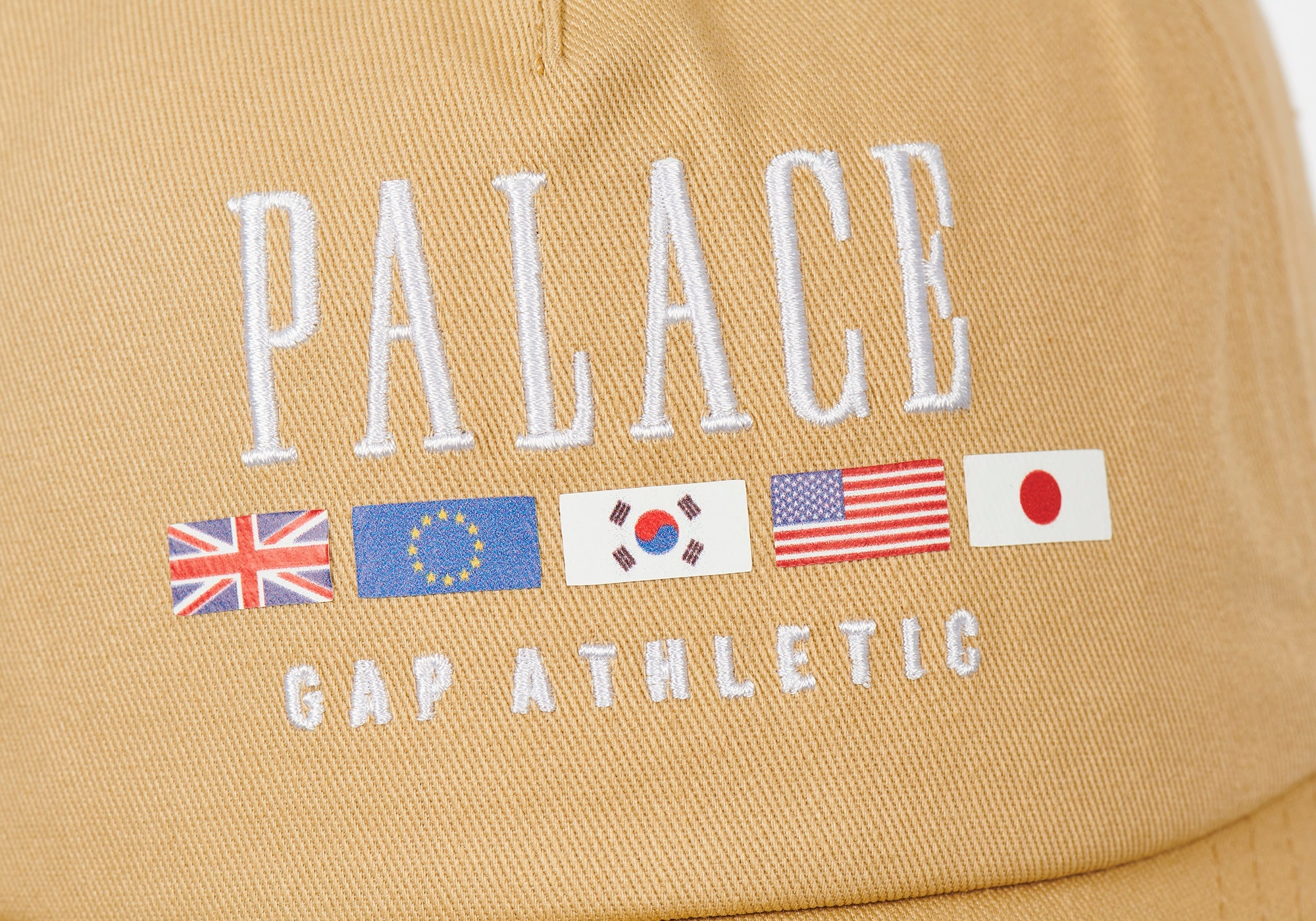 PALACE GAP FLAG 6-PANEL KHAKI - 3