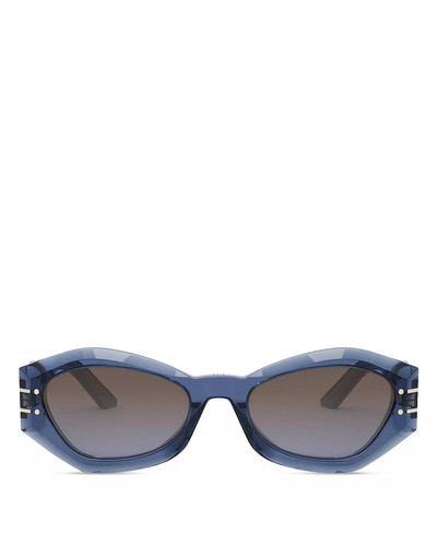 Dior DiorSignature B1U Butterfly Sunglasses, 55mm outlook