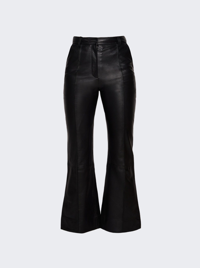 Cropped Kick Trouser Black 1