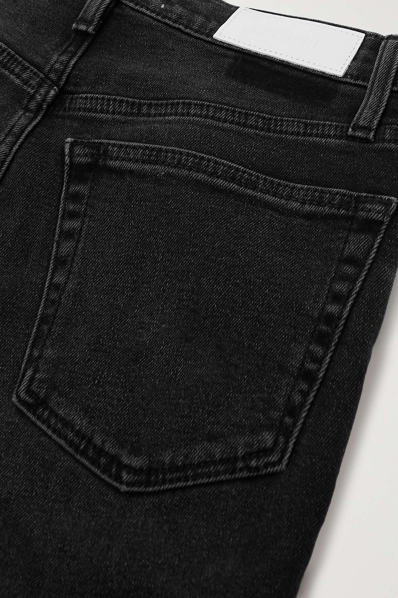 70s Stove Pipe cropped distressed high-rise straight-leg jeans - 5