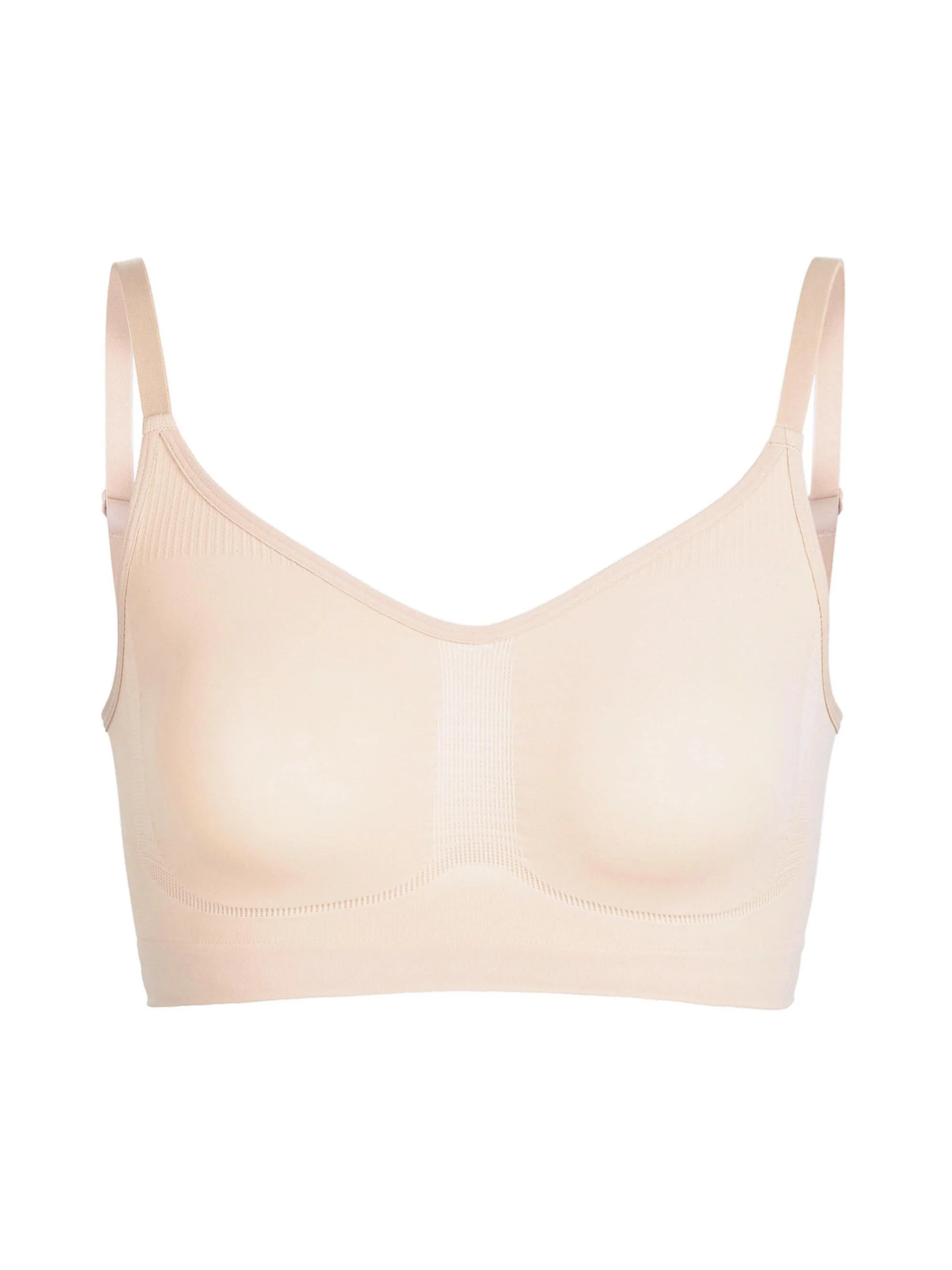 Women's Seamless Sculpt Bralette - Clay - 1