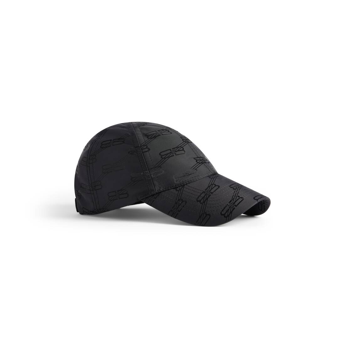 Bb Monogram Cap in Black - 2