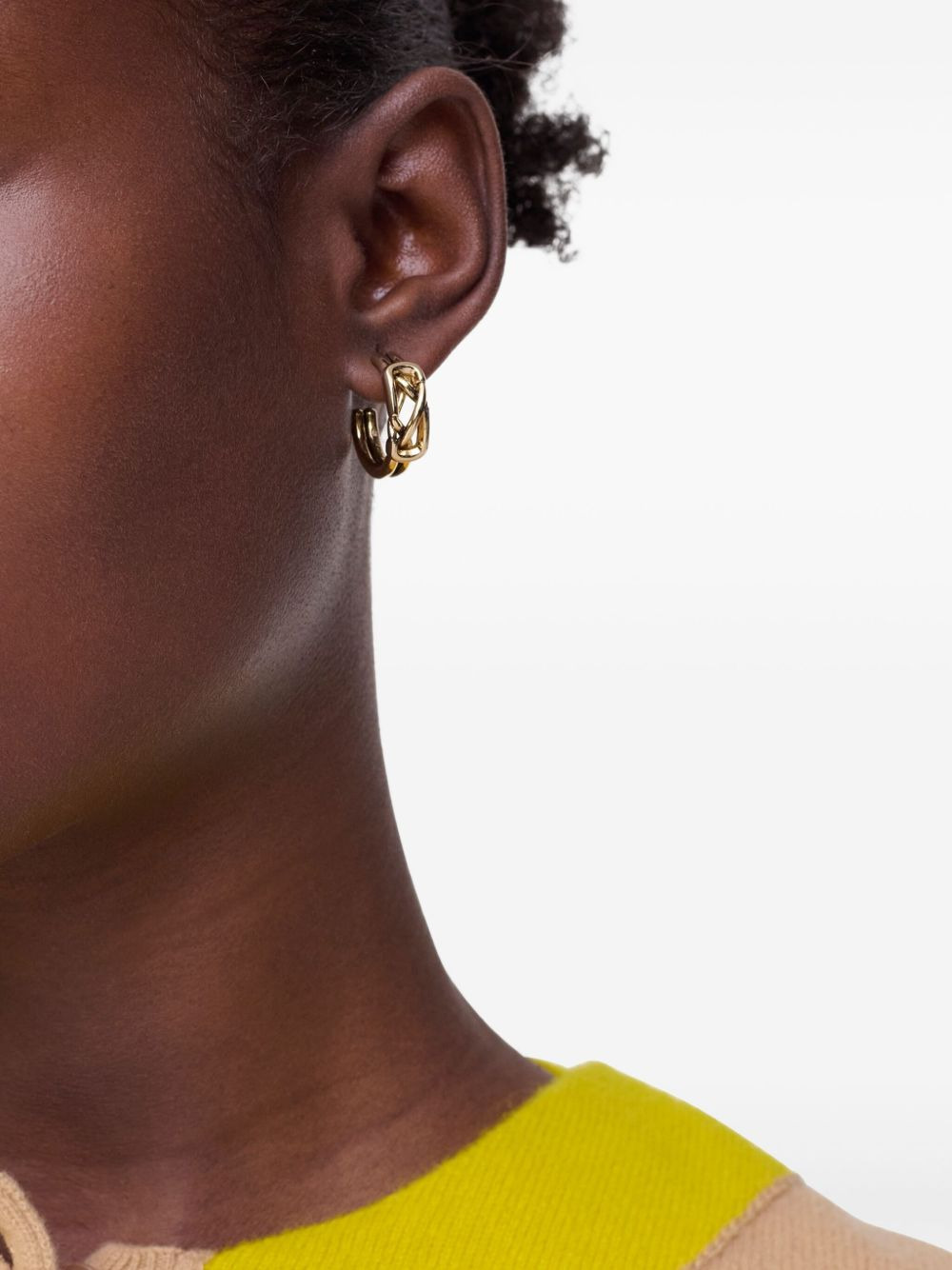 The Dual Hoop earrings - 2