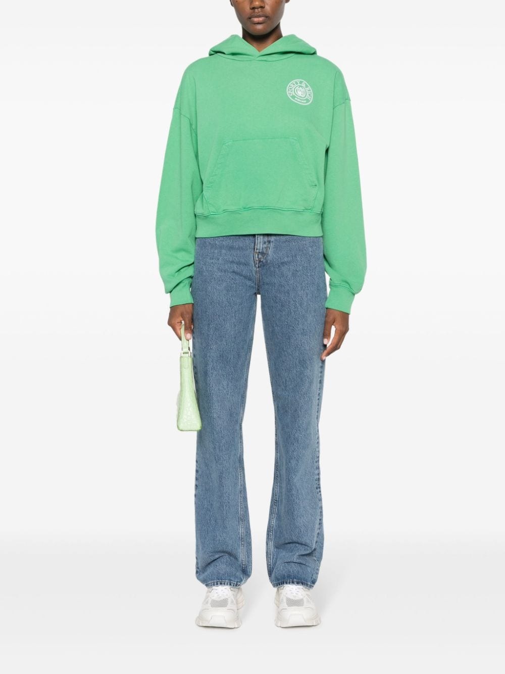 high-waist straight-leg jeans - 3
