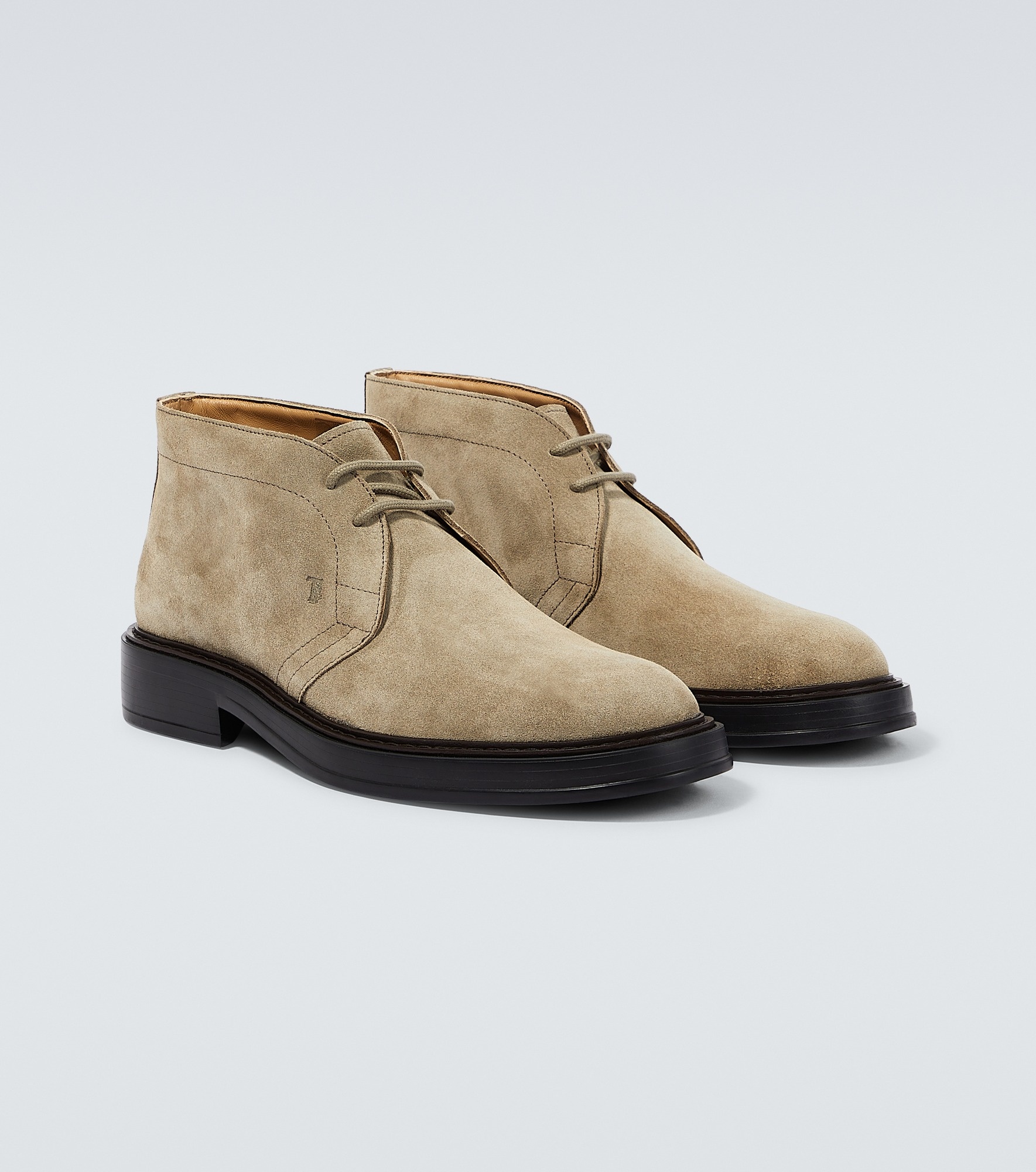 Suede desert boots - 5