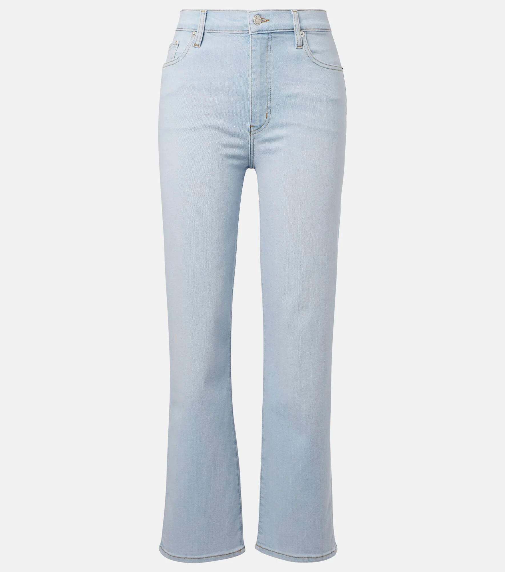 Le Sleek high-rise straight jeans - 1