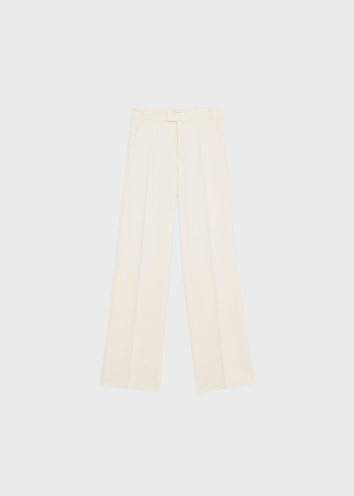 WIDE LEG PANTS IN CRÊPE VISCOSE - 1