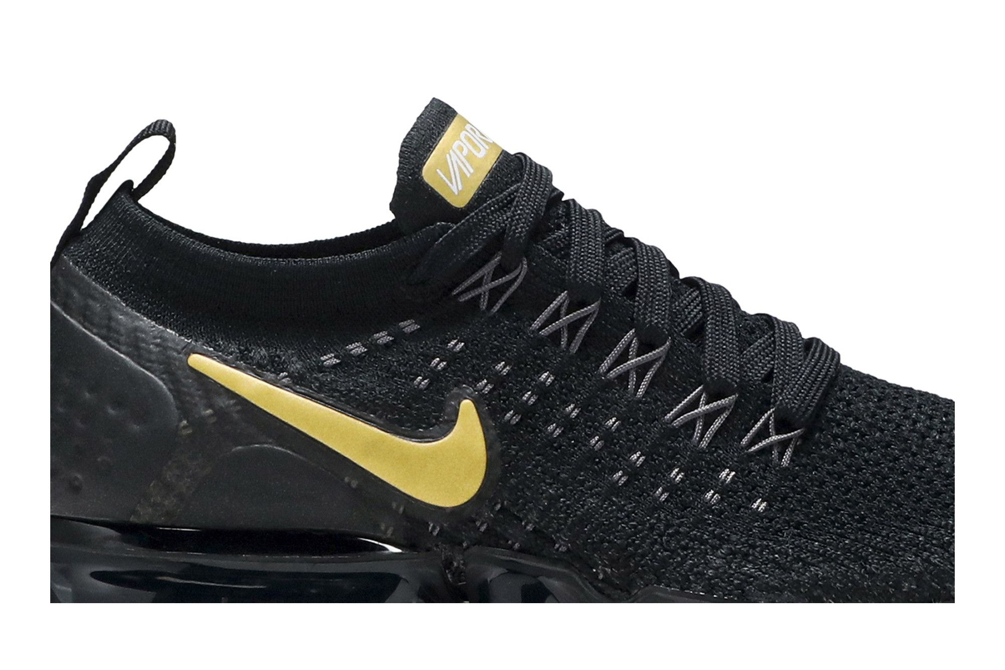 Wmns Air VaporMax Flyknit 2 'Metallic Gold' - 2