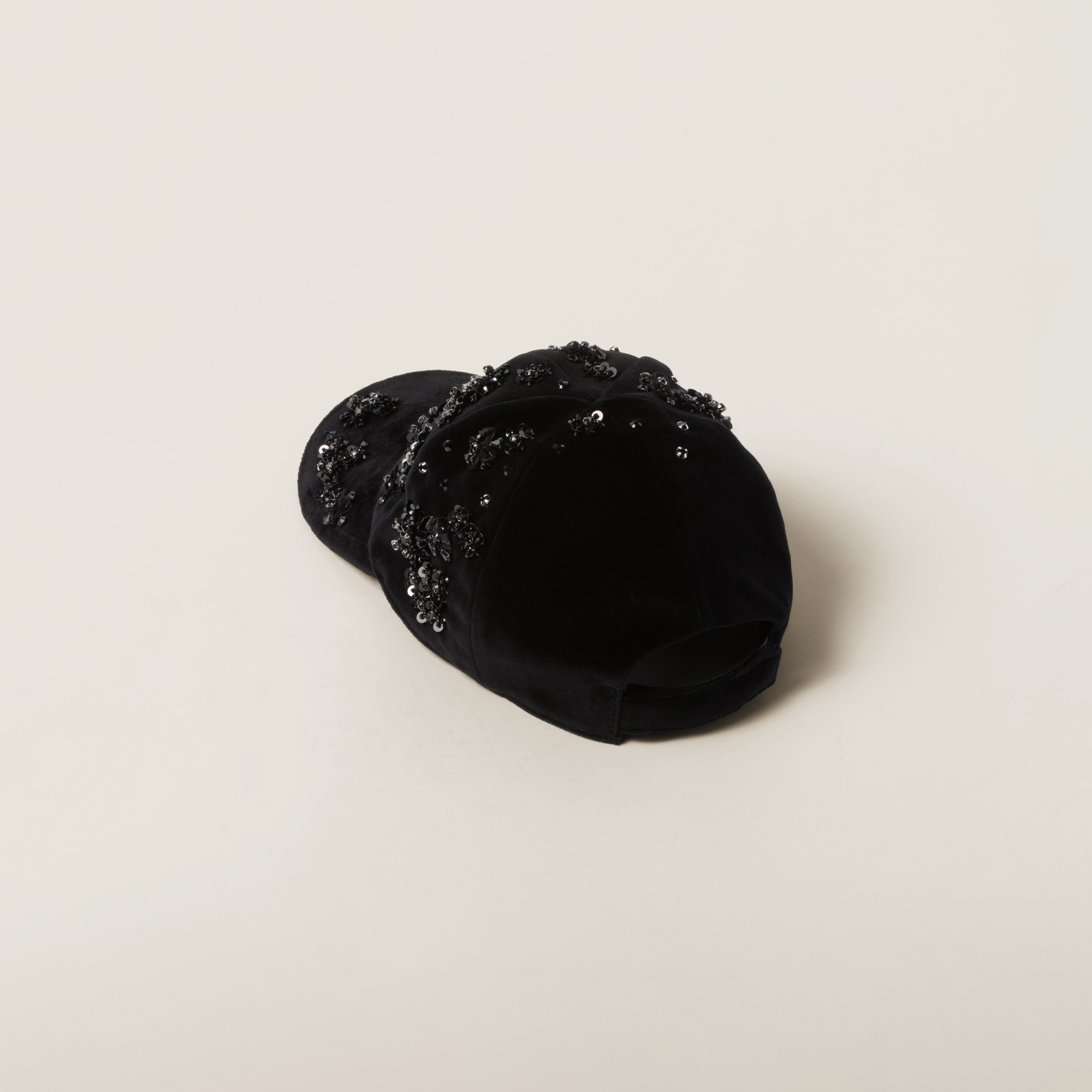 Velvet baseball cap - 2