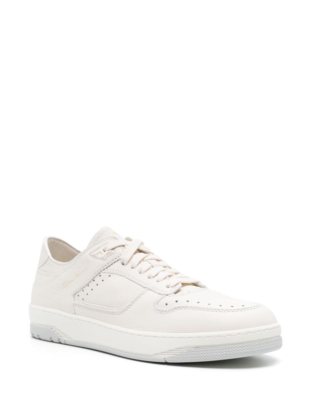 Sneak-Air panelled leather sneakers - 2