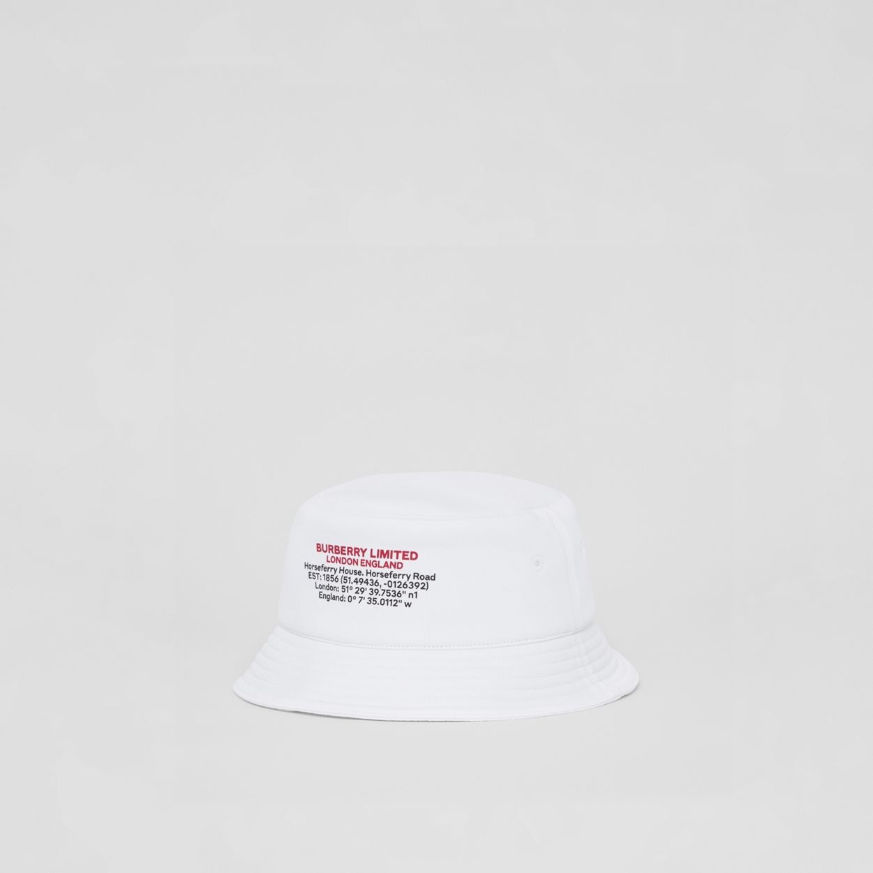 Location Print Cotton Bucket Hat - 6
