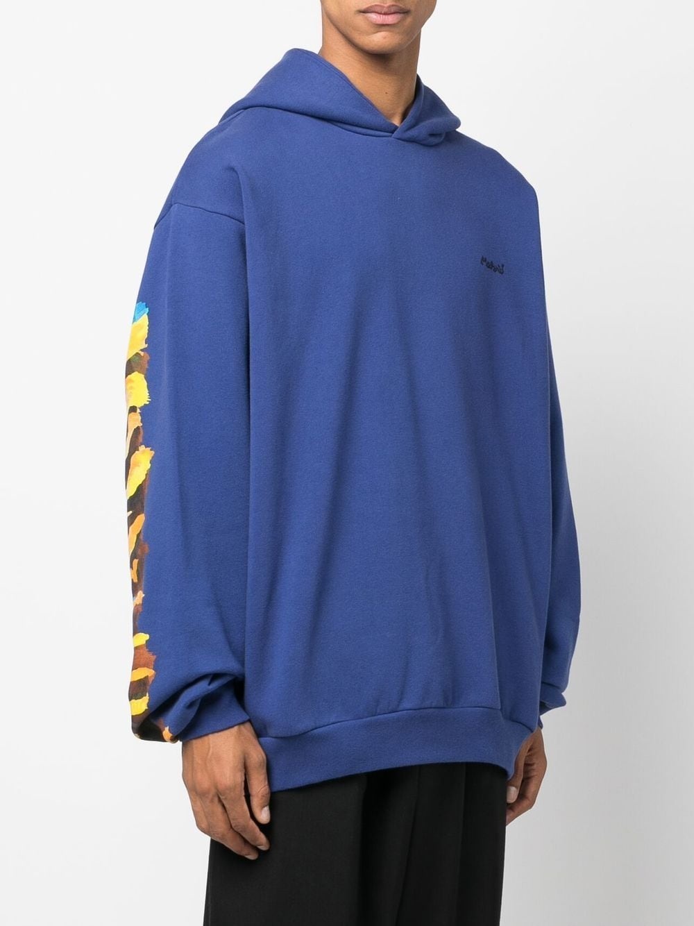logo-print hoodie - 4