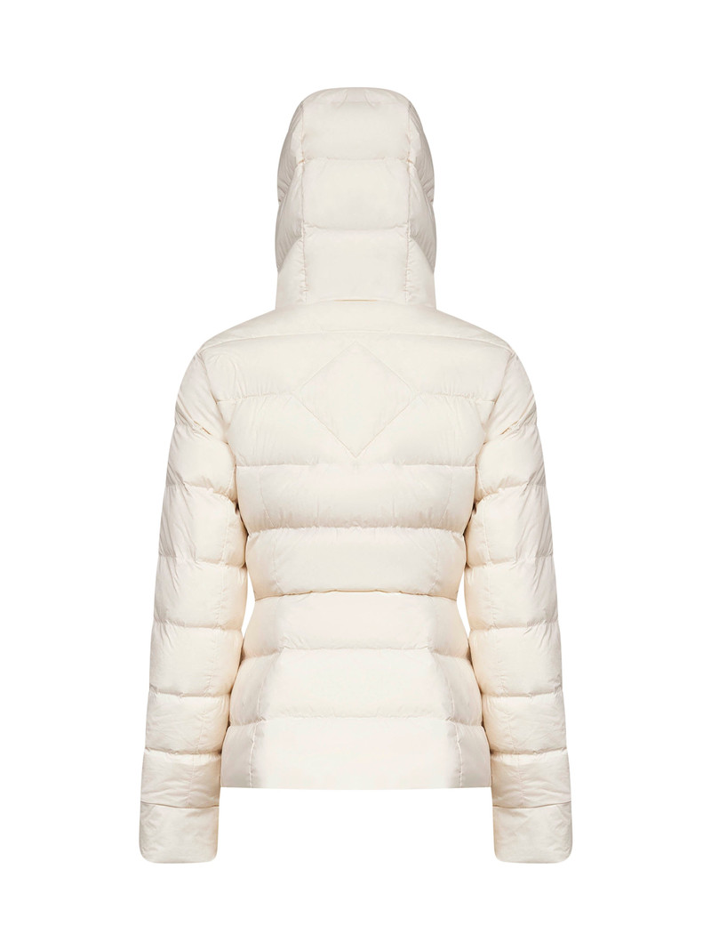 Canada Goose Ivory Clair Tonal Label hooded jacket outlook