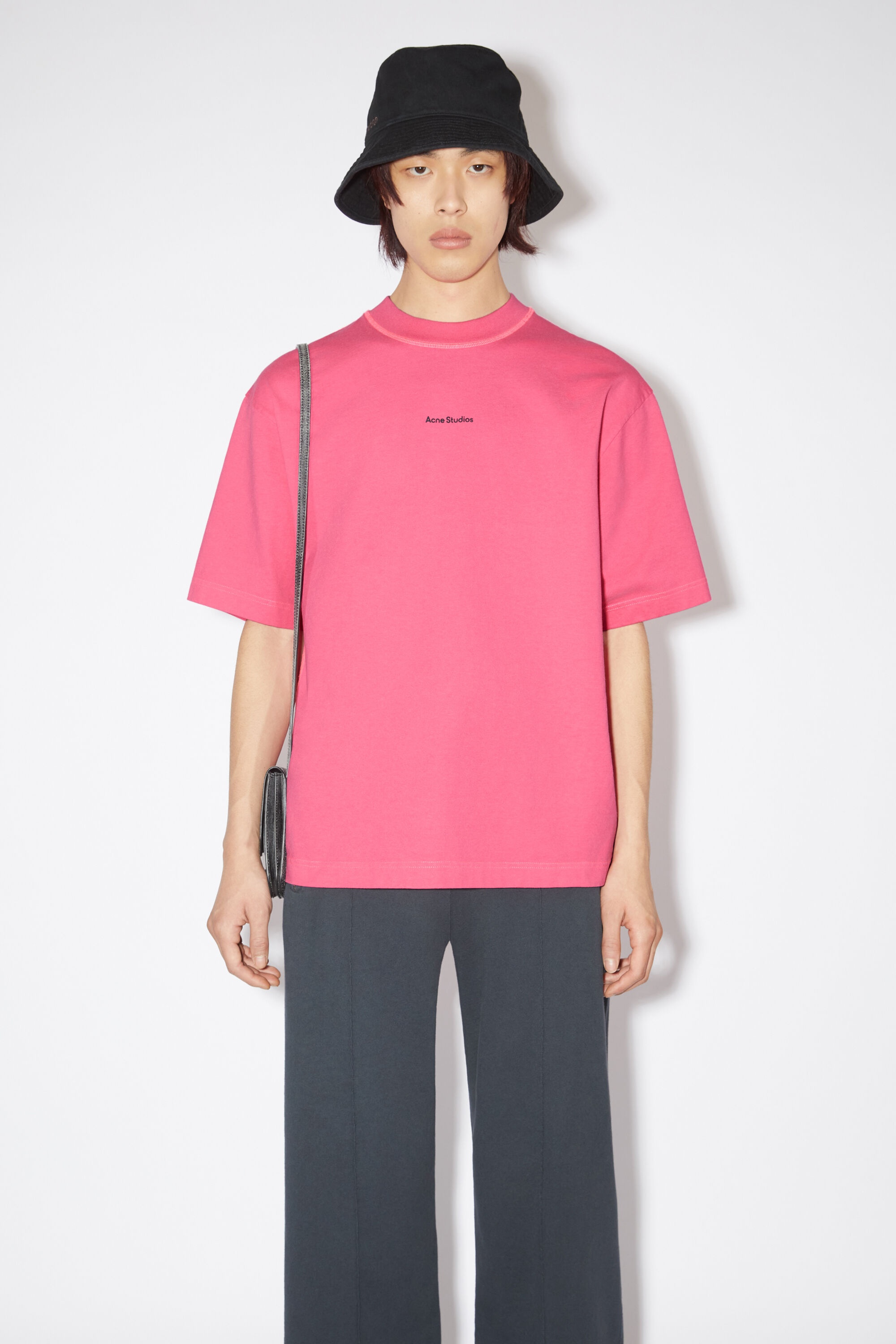 Logo t-shirt - Neon Pink - 2