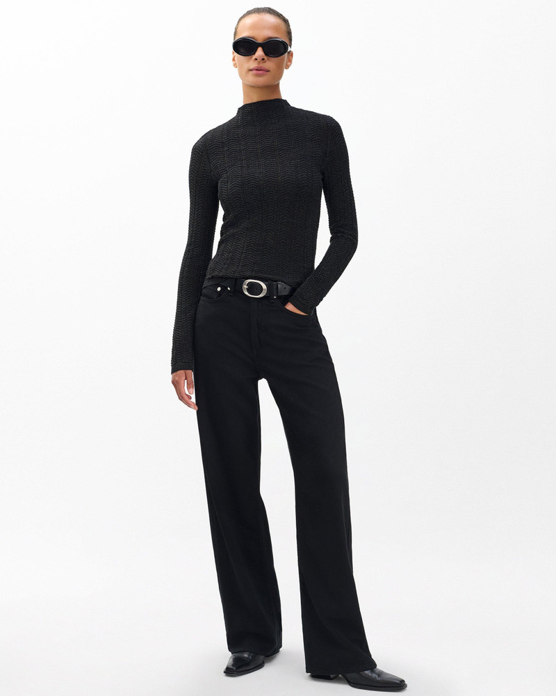 rag & bone Francesca Merino Wool Turtleneck outlook