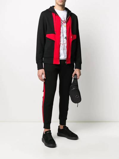 Alexander McQueen side-stripe track pants outlook