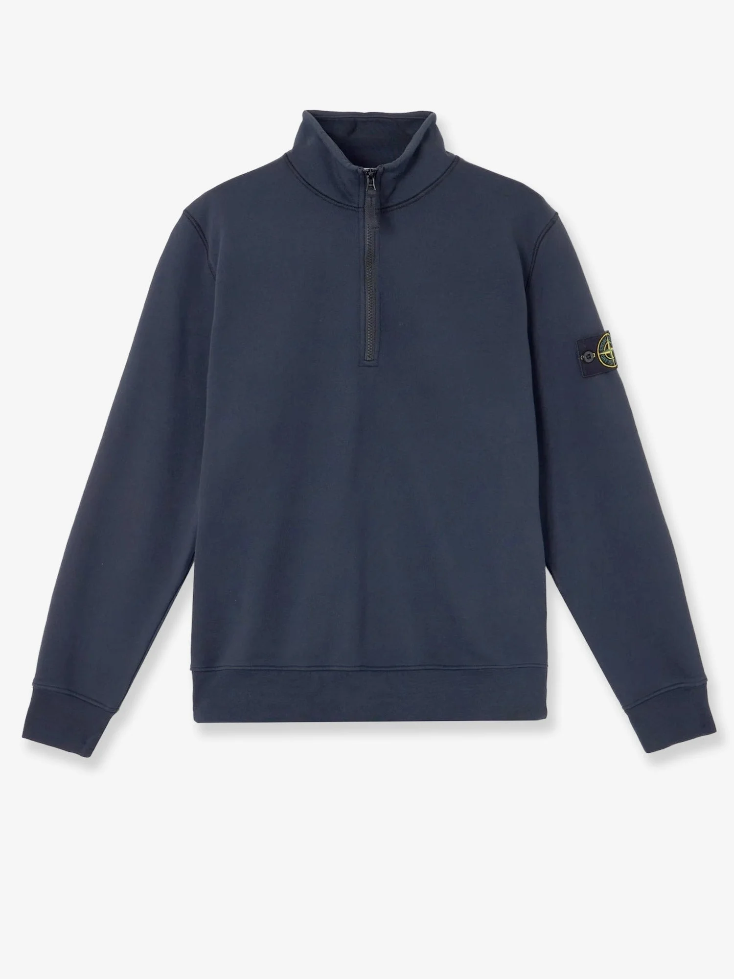 Stone Island Cotton Sweatshirt Blue Men - 1