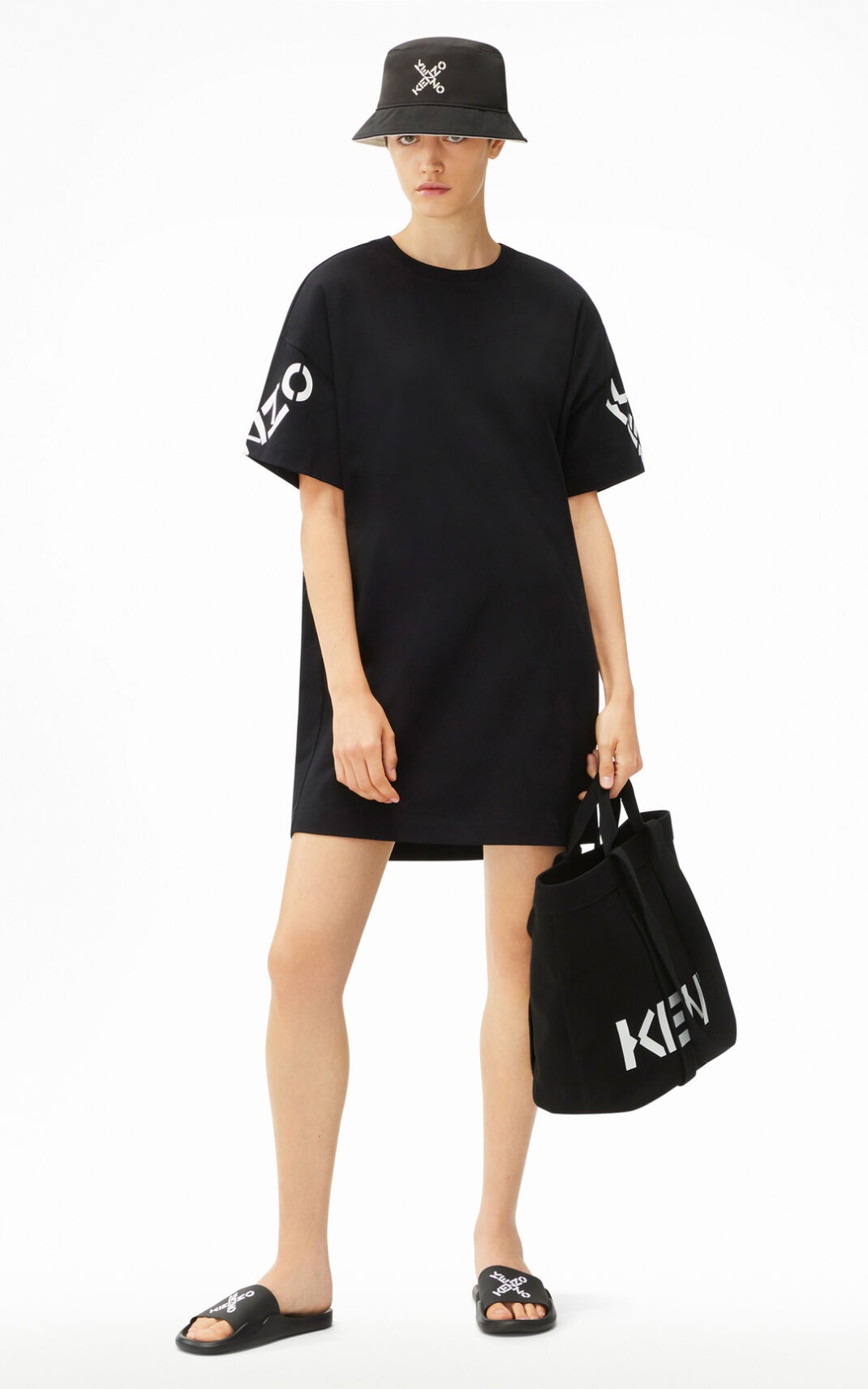 KENZO Sport 'Big X' T-shirt dress - 2