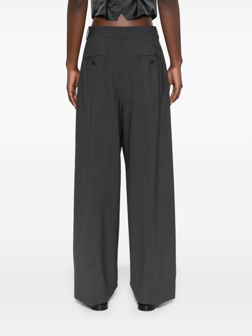 double pleat trousers - 4