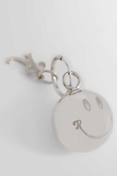 Raf simons x smiley silver smiley ball and r earring - 2