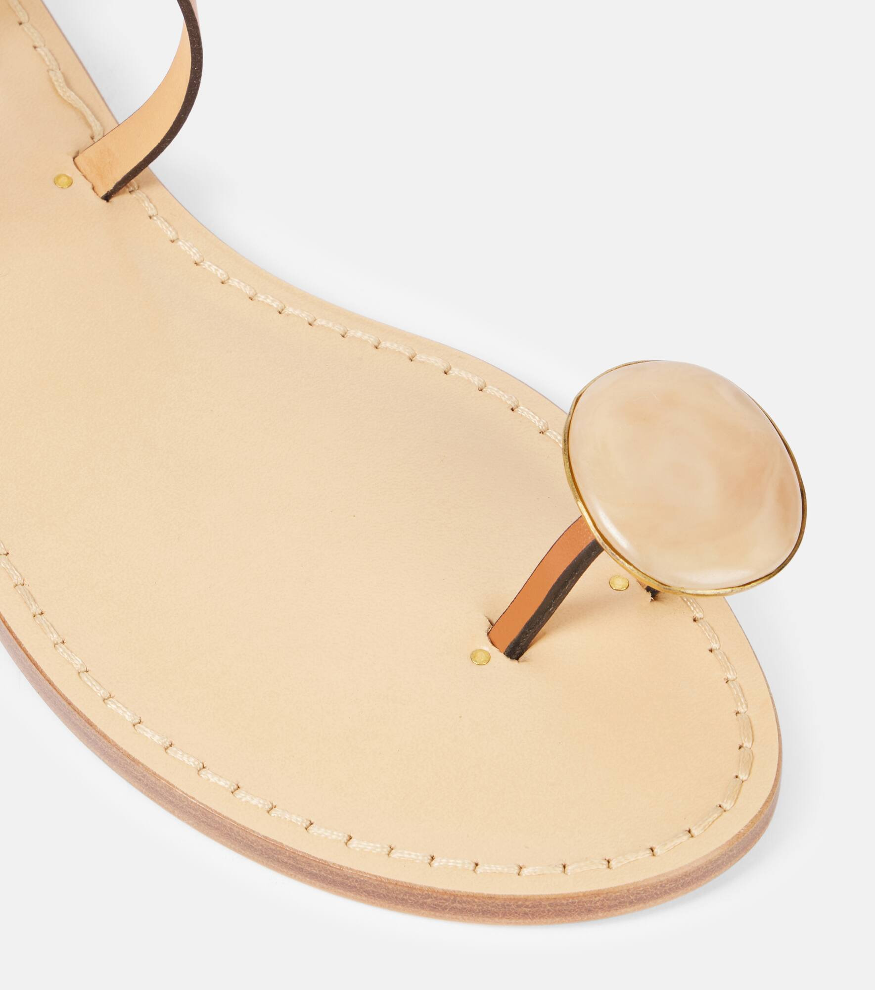 Kigali embellished leather sandals - 5