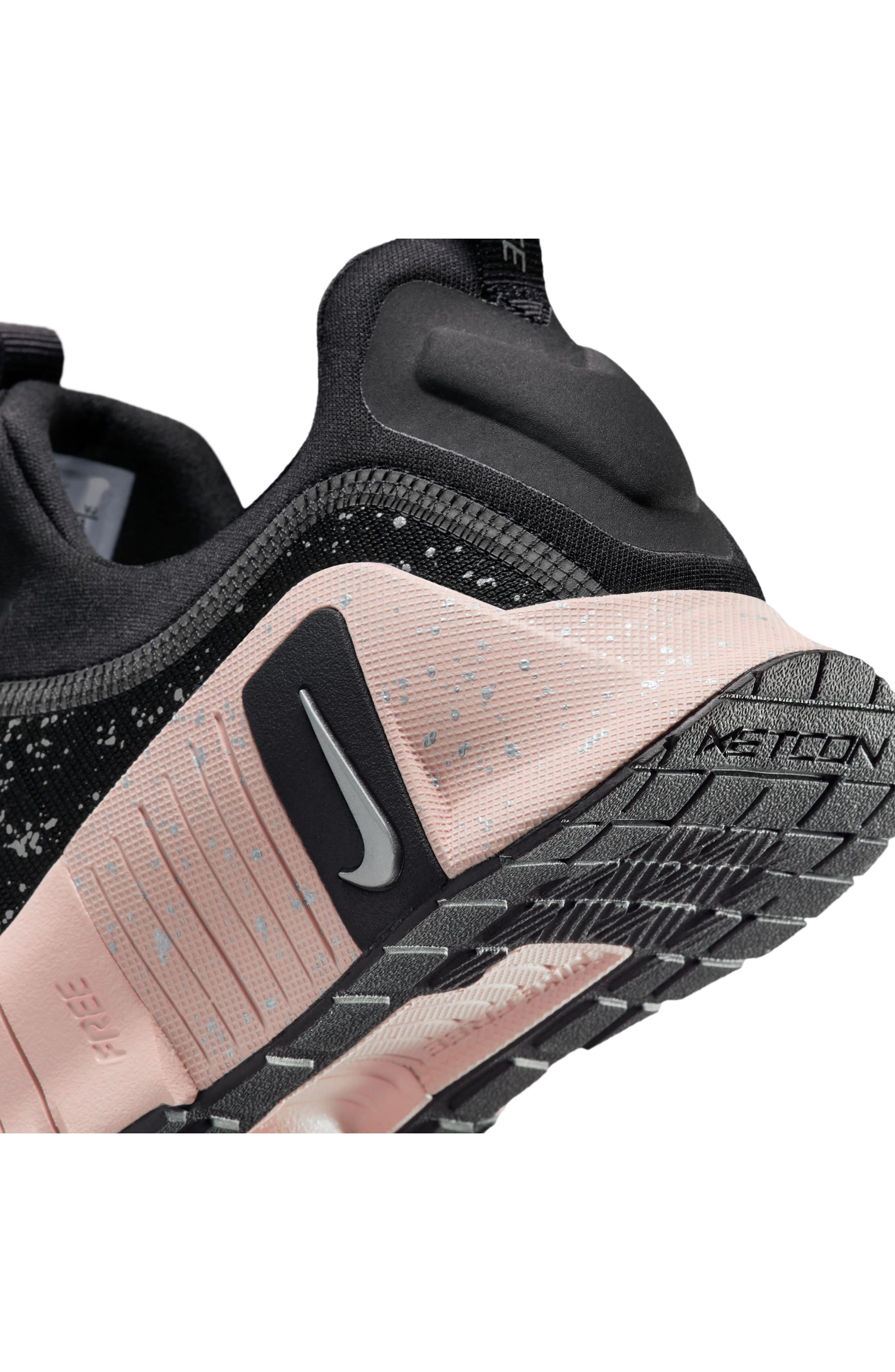 Nike Free Metcon 6 Training Shoe in 001 Black/m Silv at Nordstrom - 7