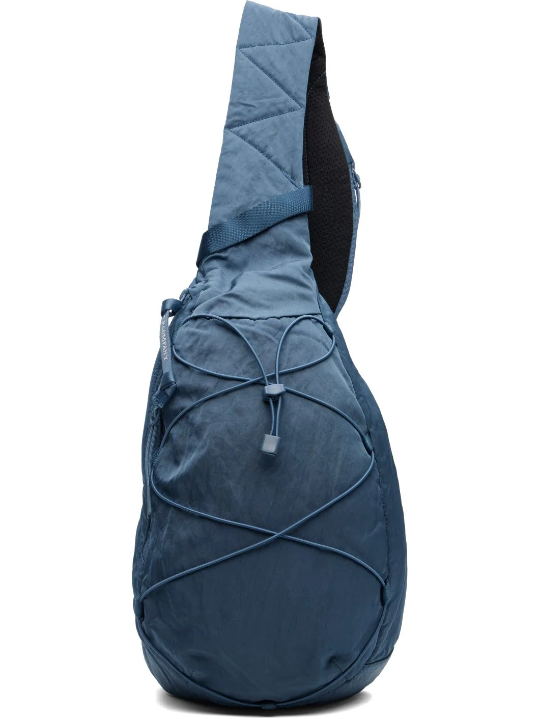 Blue Nylon B Lens Crossbody Rucksack - 1